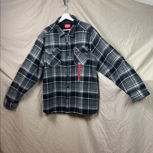 Coleman men’s Sherpa lined Yukon flannel work shirt new with tags